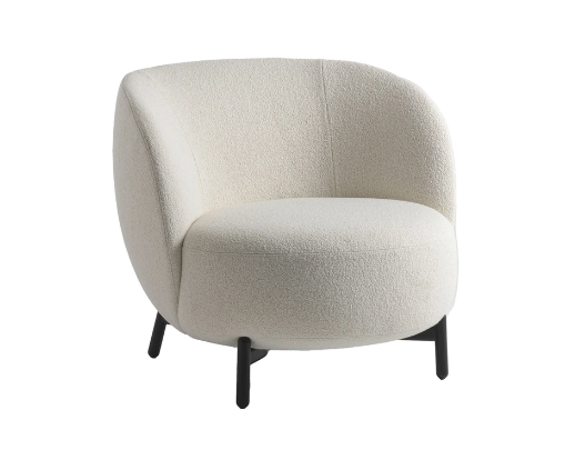 The ethereal, cloud-like Lunam Armchair by Patricia Urquiola for Kartell - Front VIew
