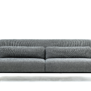 The Lima Sofa designed by Claesson Koivisto Rune for Tacchini in Grey - Front View